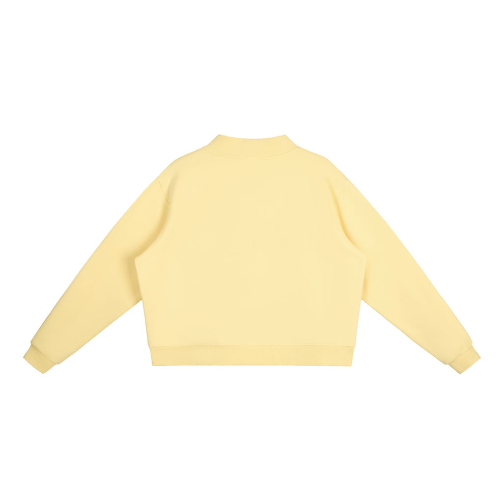 Ann Arbor Fleece Mock-Neck Crew Sweatshirt