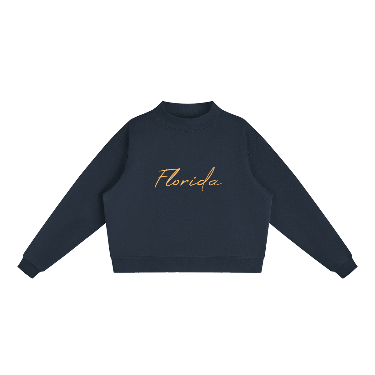 Florida Essential Fleece Mock-Neck Crew Sweatshirt