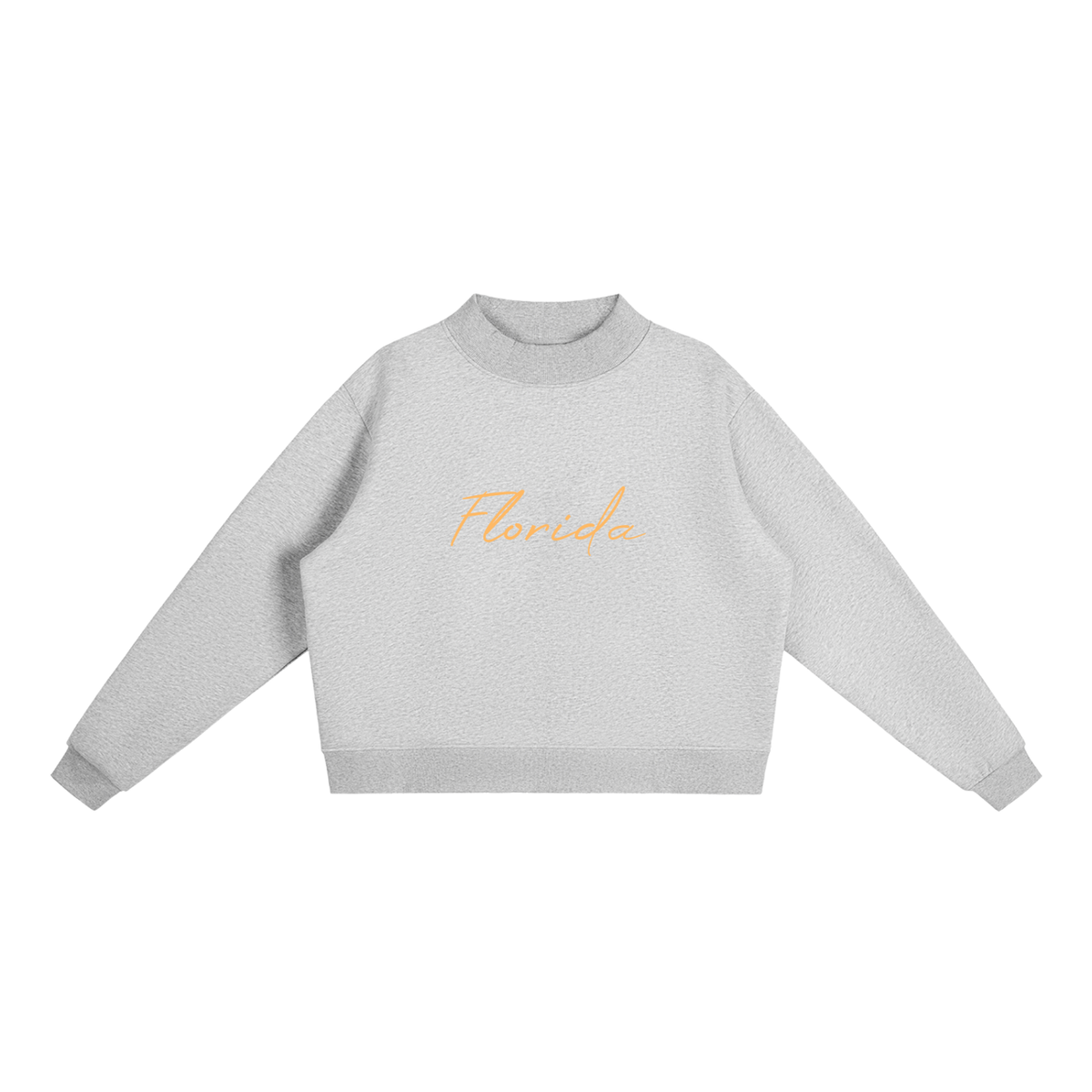 Florida Essential Fleece Mock-Neck Crew Sweatshirt