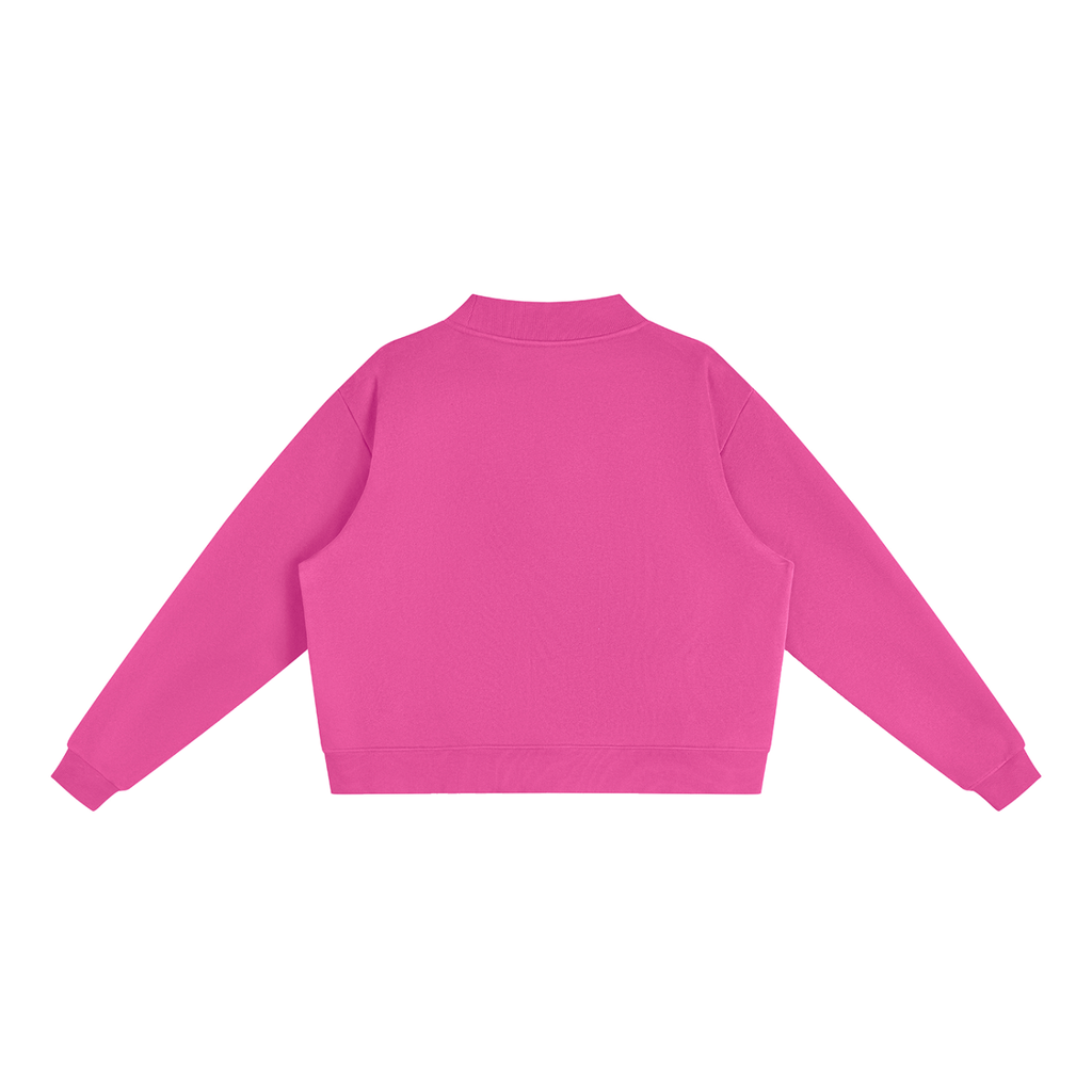 Ann Arbor Fleece Mock-Neck Crew Sweatshirt