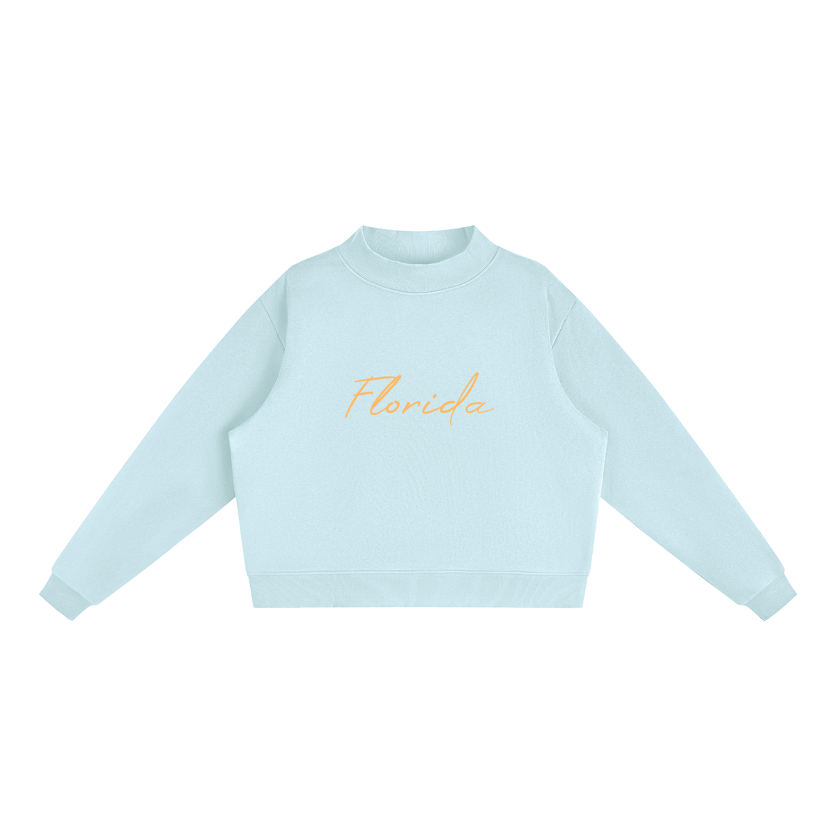 Florida Essential Fleece Mock-Neck Crew Sweatshirt