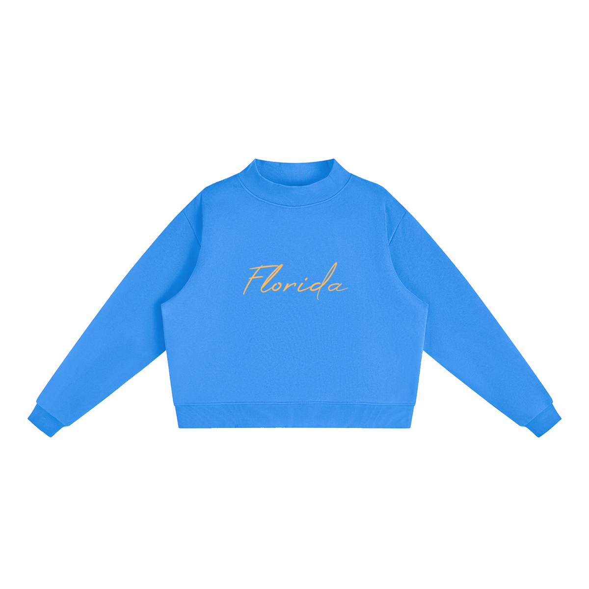 Florida Essential Fleece Mock-Neck Crew Sweatshirt